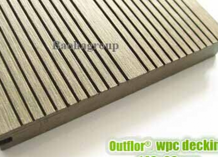 Sàn gỗ nhựa WPC ngoài trời tấm đặc OBM140S20A